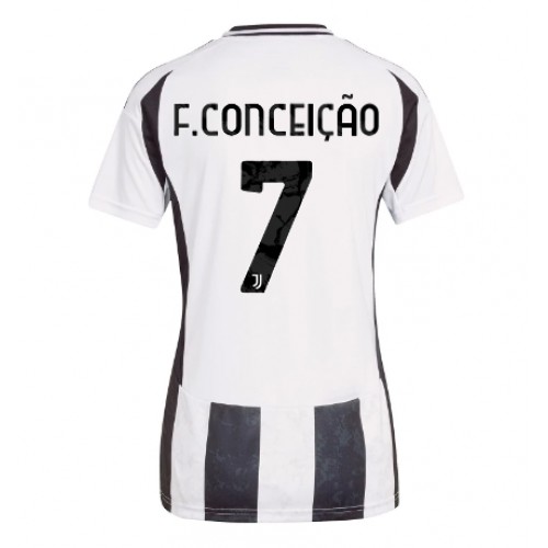 Dámy Fotbalový dres Juventus Francisco Conceicao #7 2024-25 Domácí Krátký Rukáv